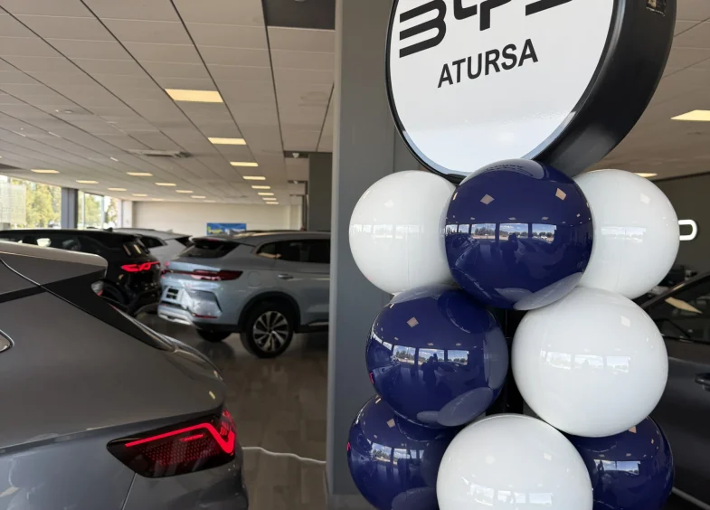 BYD Atursa Valencia Estructura Bisan con Display